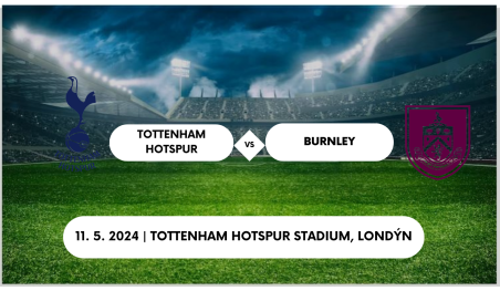 Vstupenky Tottenham Hotspur - Burnley