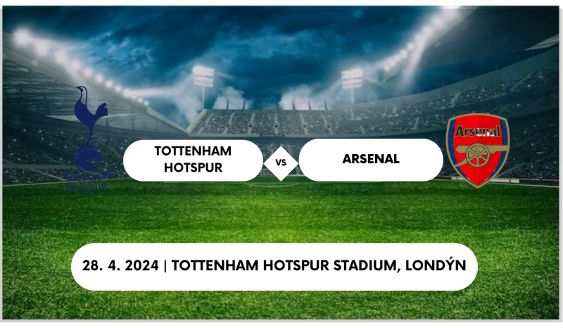 Vstupenky Tottenham Hotspur - Arsenal