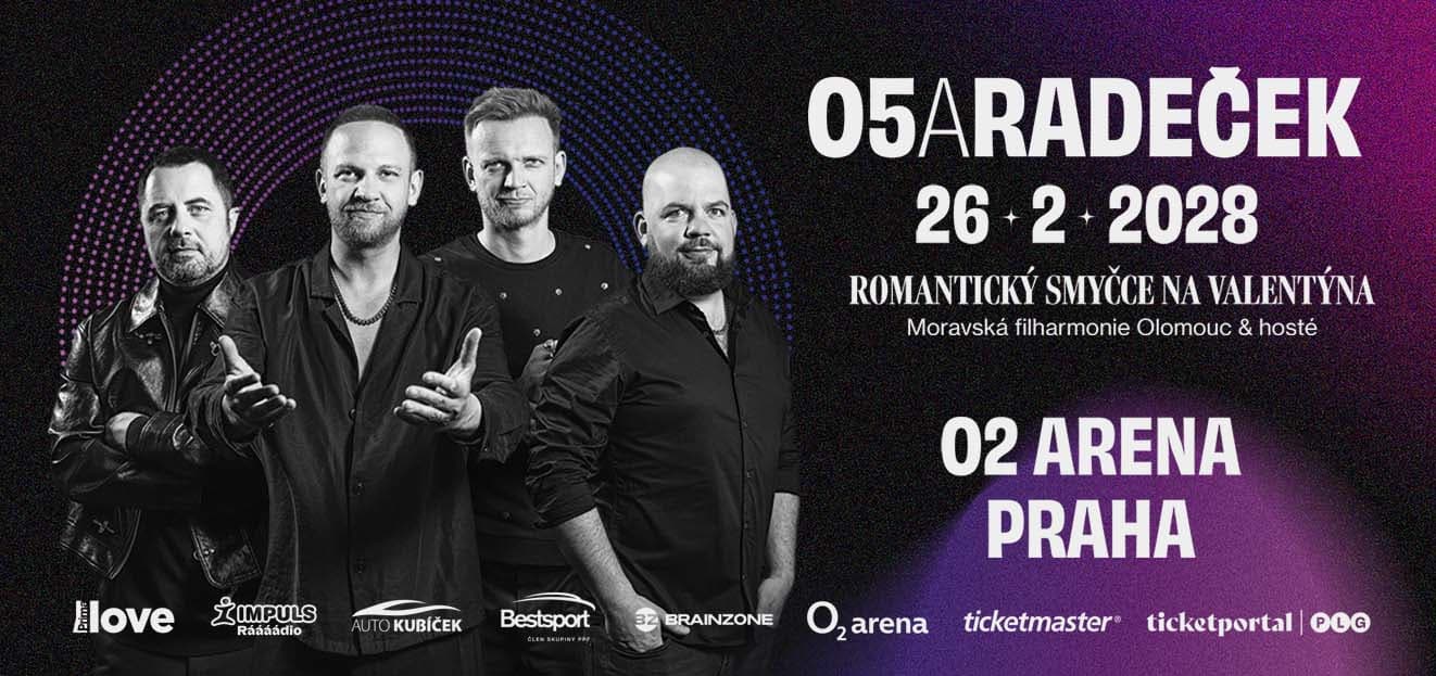 Vstupenky na O5 A RADEČEK – Moravská filharmonie Olomouc & hosté