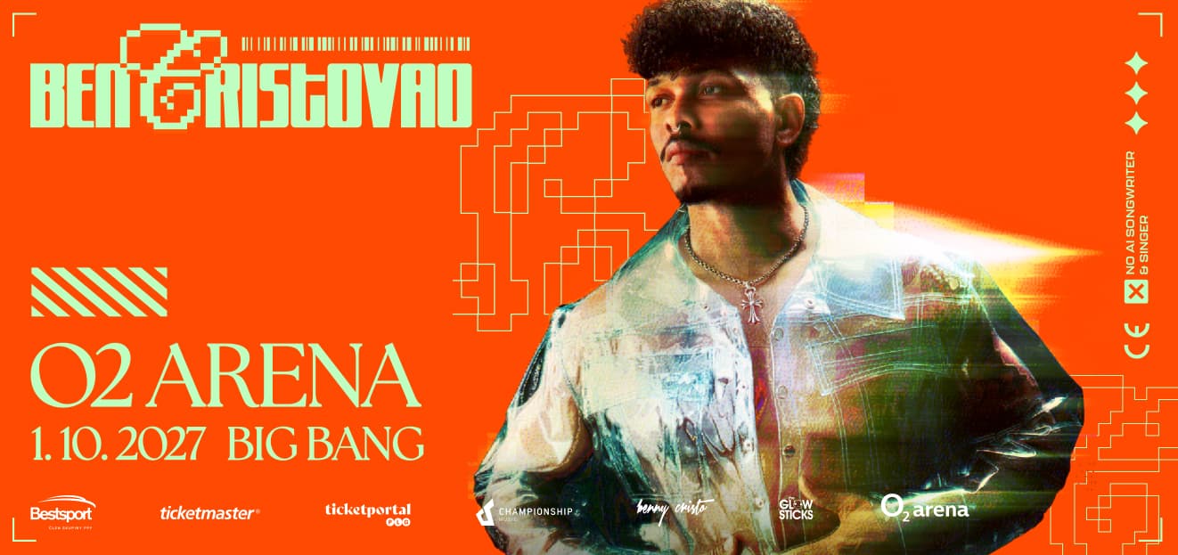 Vstupenky na Ben Cristovao 2027 – BIG BANG