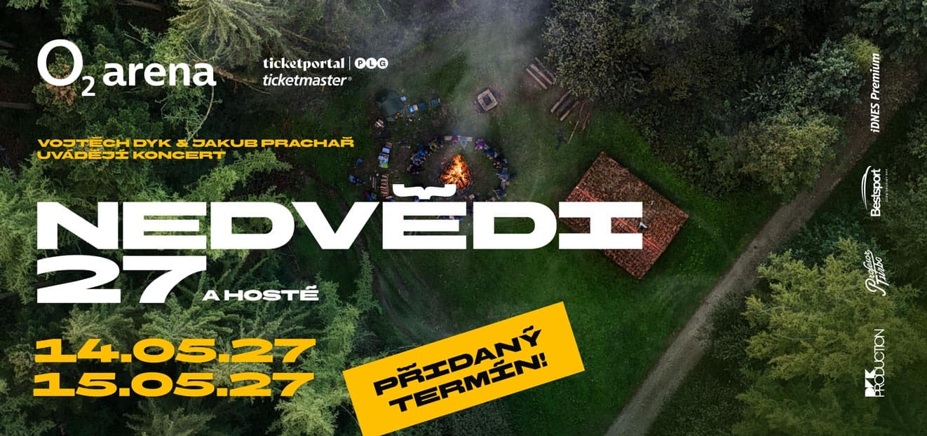 Vstupenky na NEDVĚDI 27