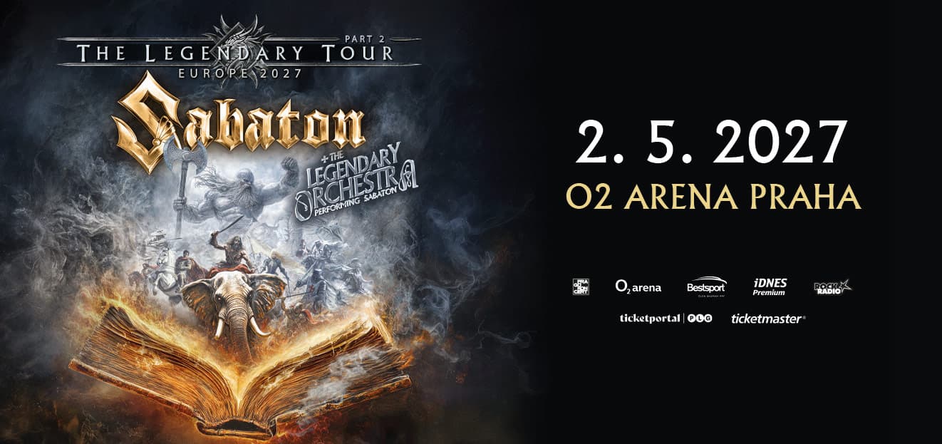 Vstupenky na SABATON – Legendární turné, část 2, Evropa 2027