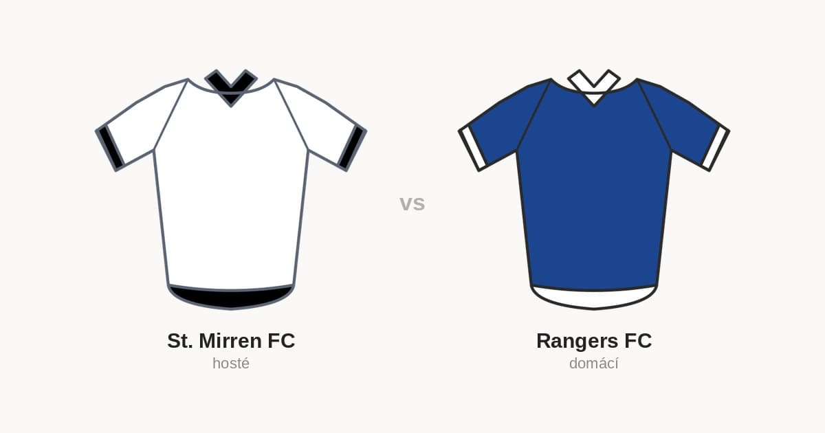 Vstupenky na Rangers FC – St. Mirren FC