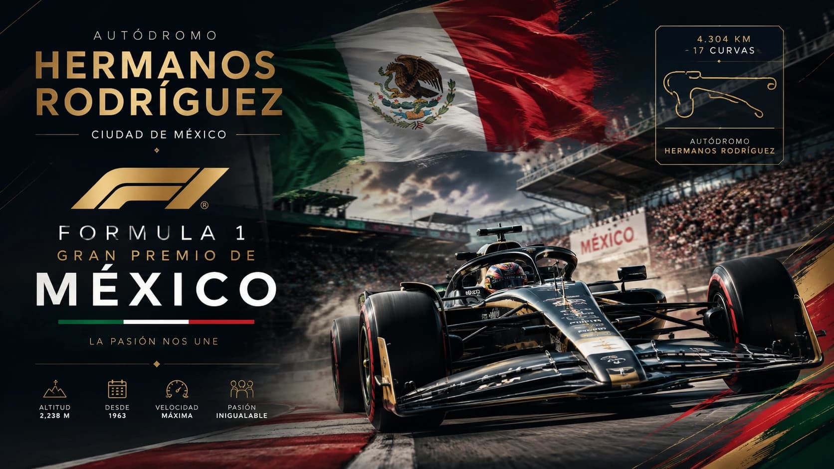 Vstupenky na F1 Mexiko - pátek