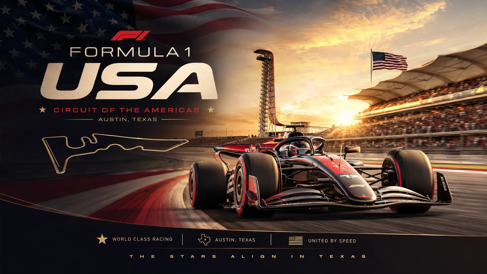 Vstupenky na F1 USA - 3denní
