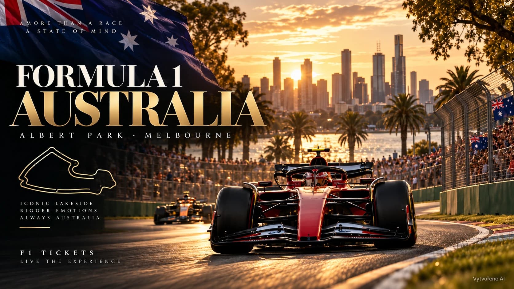 Vstupenky na F1 Austrálie - 4denní
